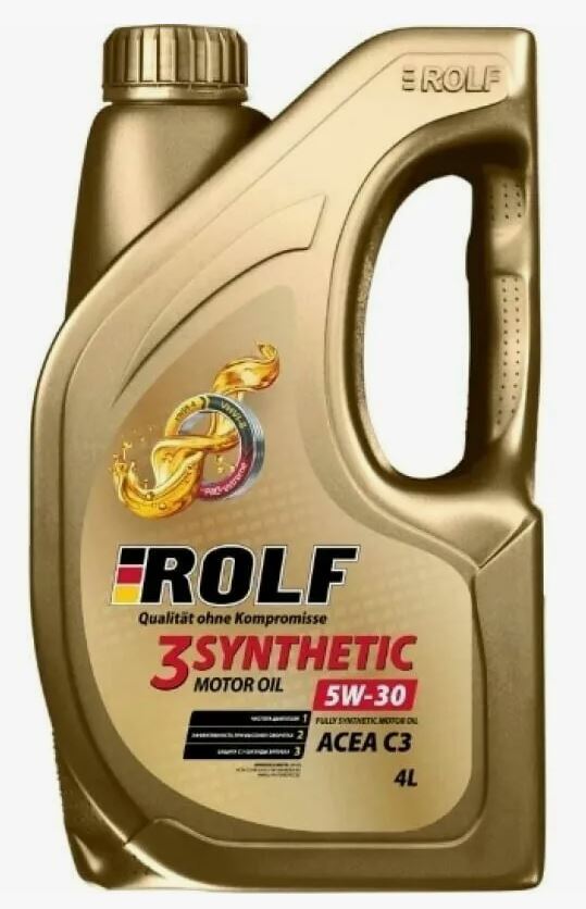 ROLF 3-SYNTHETIC 5W-30 ACEA A3/B4, пластик, 4L