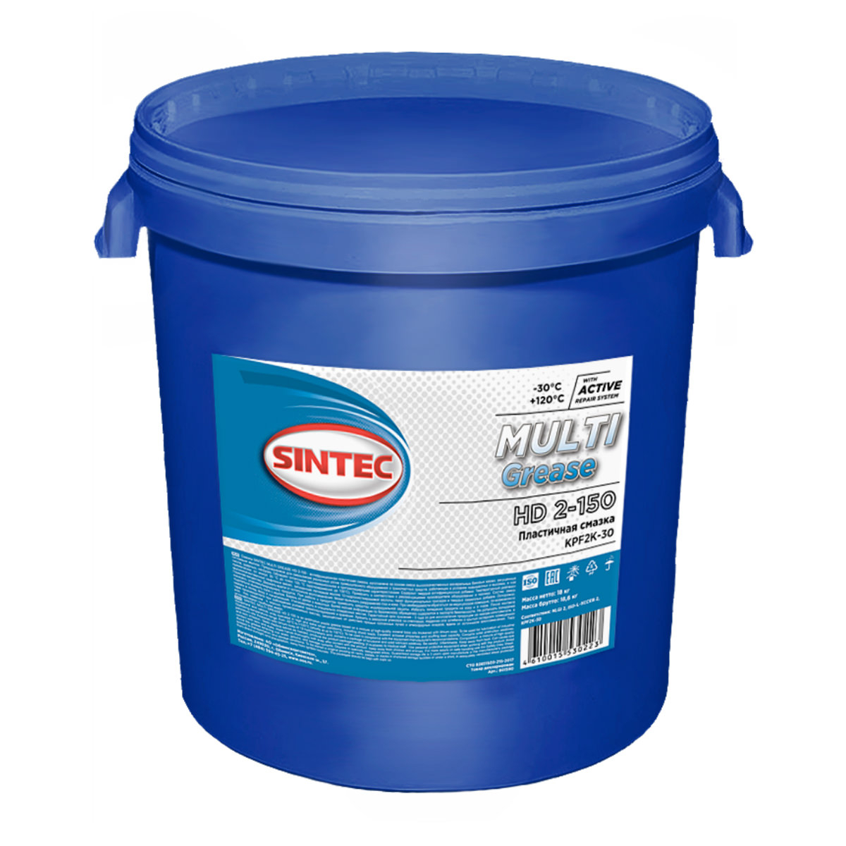 SINTEC MULTI GREASE EP 2-150 HD, пластик, 18 KG