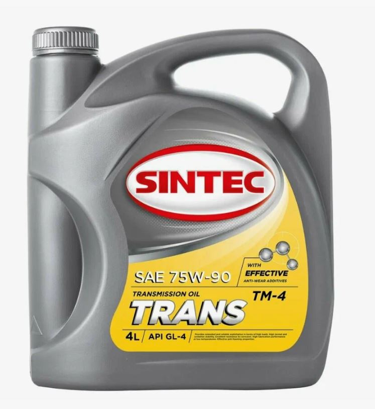 SINTEC TRANS TM4 SAE 75W-90 API GL-4, 4L