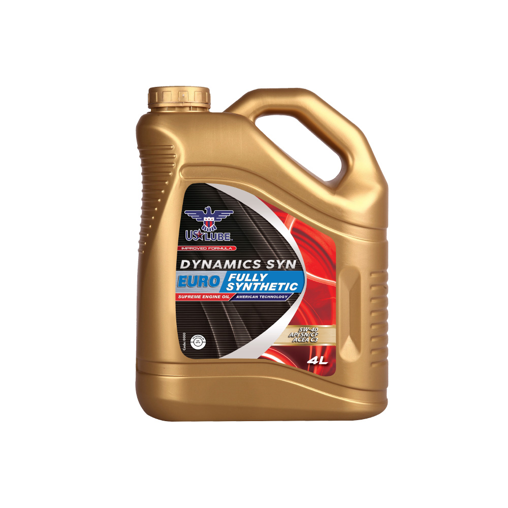 U STAR LUBE DYNAMICS SYN EURO SAE 5W-40 API SP ACEA C3, 4L