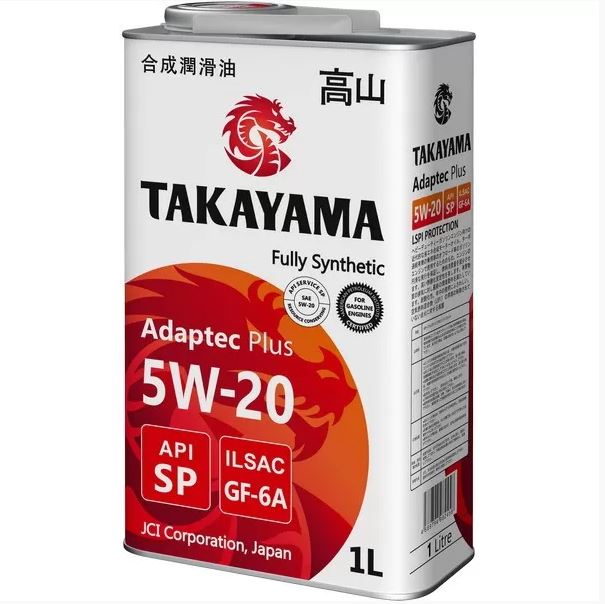Takayama Adaptec Plus 5W-20 GF-6A SP 1л (металл)