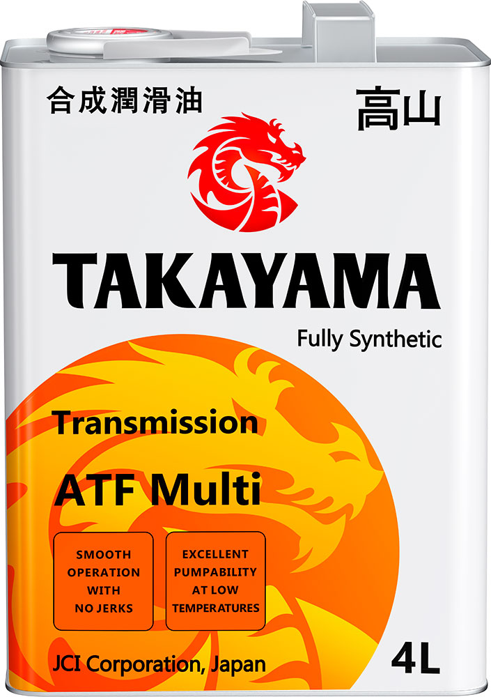 Takayama Transmission CVTF Multi 4л (металл)