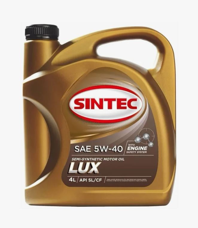 SINTEC LUXE SAE 5W-40 API SL/CF, 4L