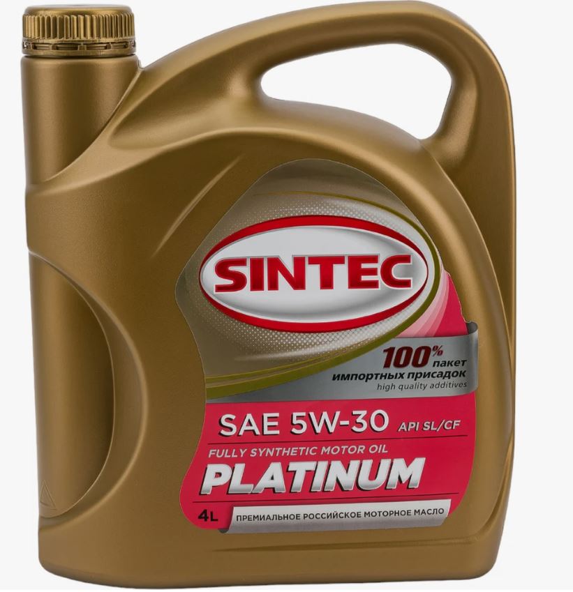 SINTEC PLATINUM SAE 5W-30 API SL/CF, 4L