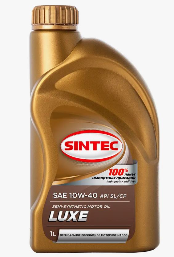 SINTEC LUXE SAE 10W-40 API SL/CF, 1L