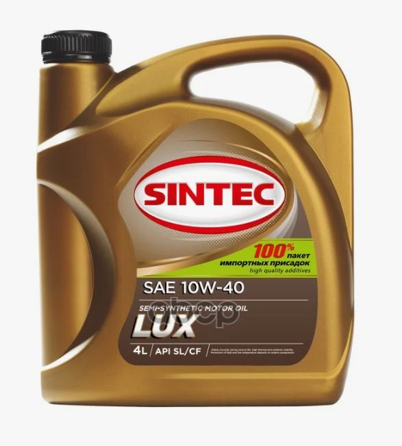 SINTEC LUXE SAE 10W-40 API SL/CF, 4L