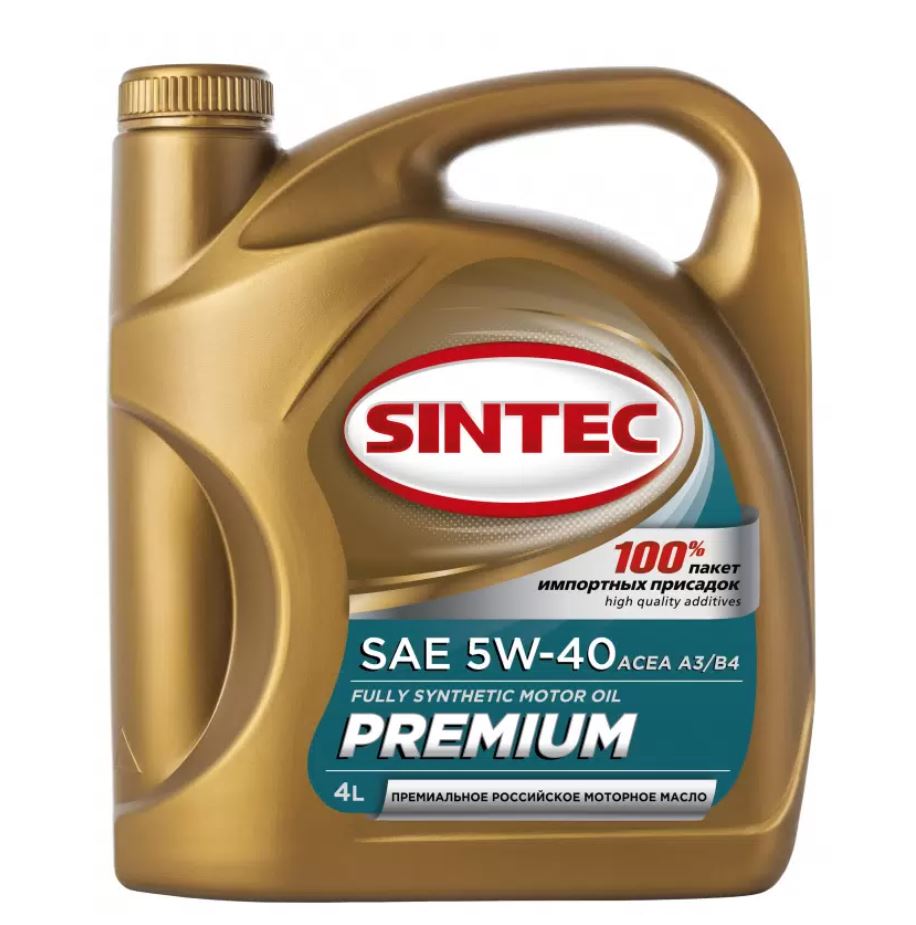 SINTEC PREMIUM SAE 5W-40 ACEA A3/B4, 4L