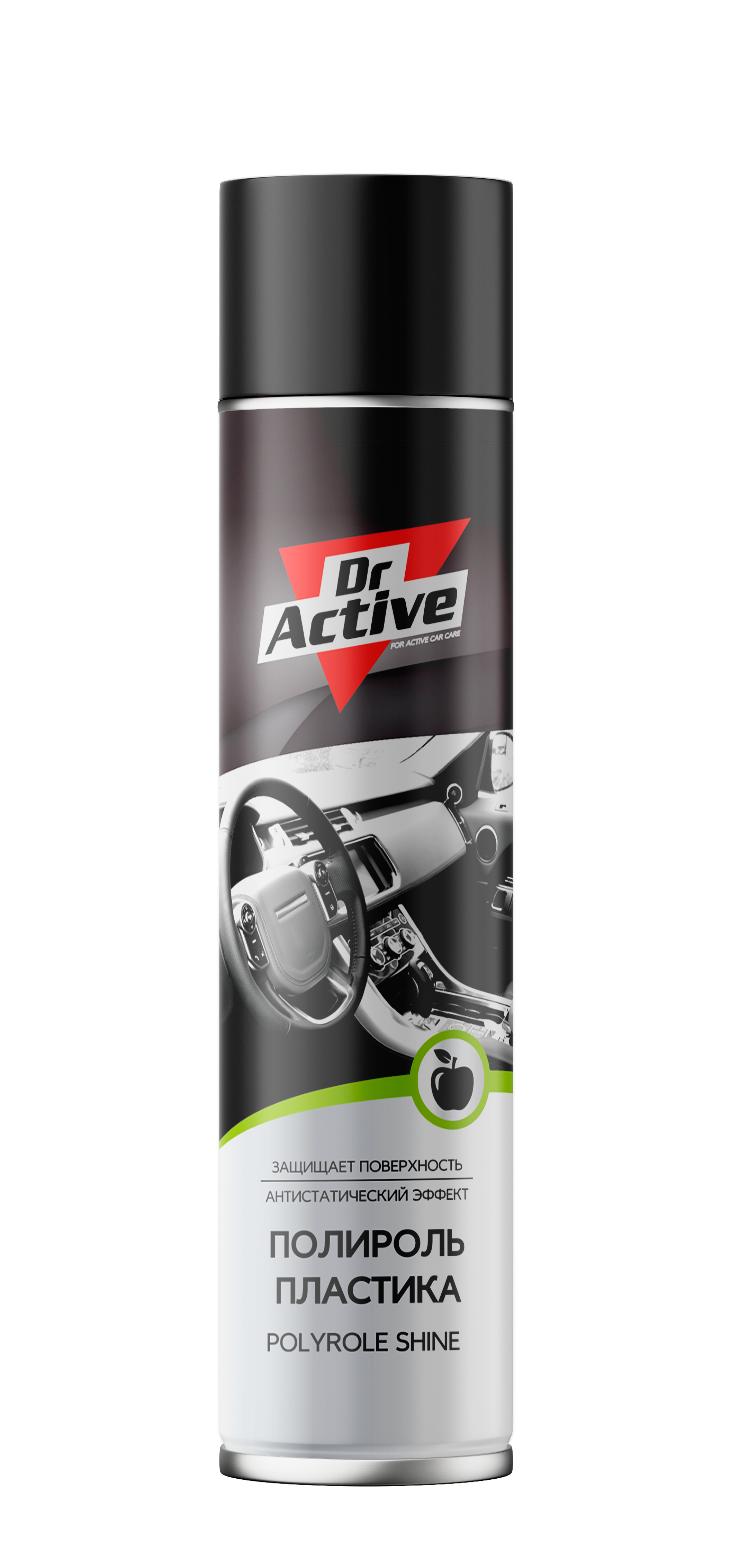 Sintec Dr. Active, полироль пластика салона (яблоко), 0,4L