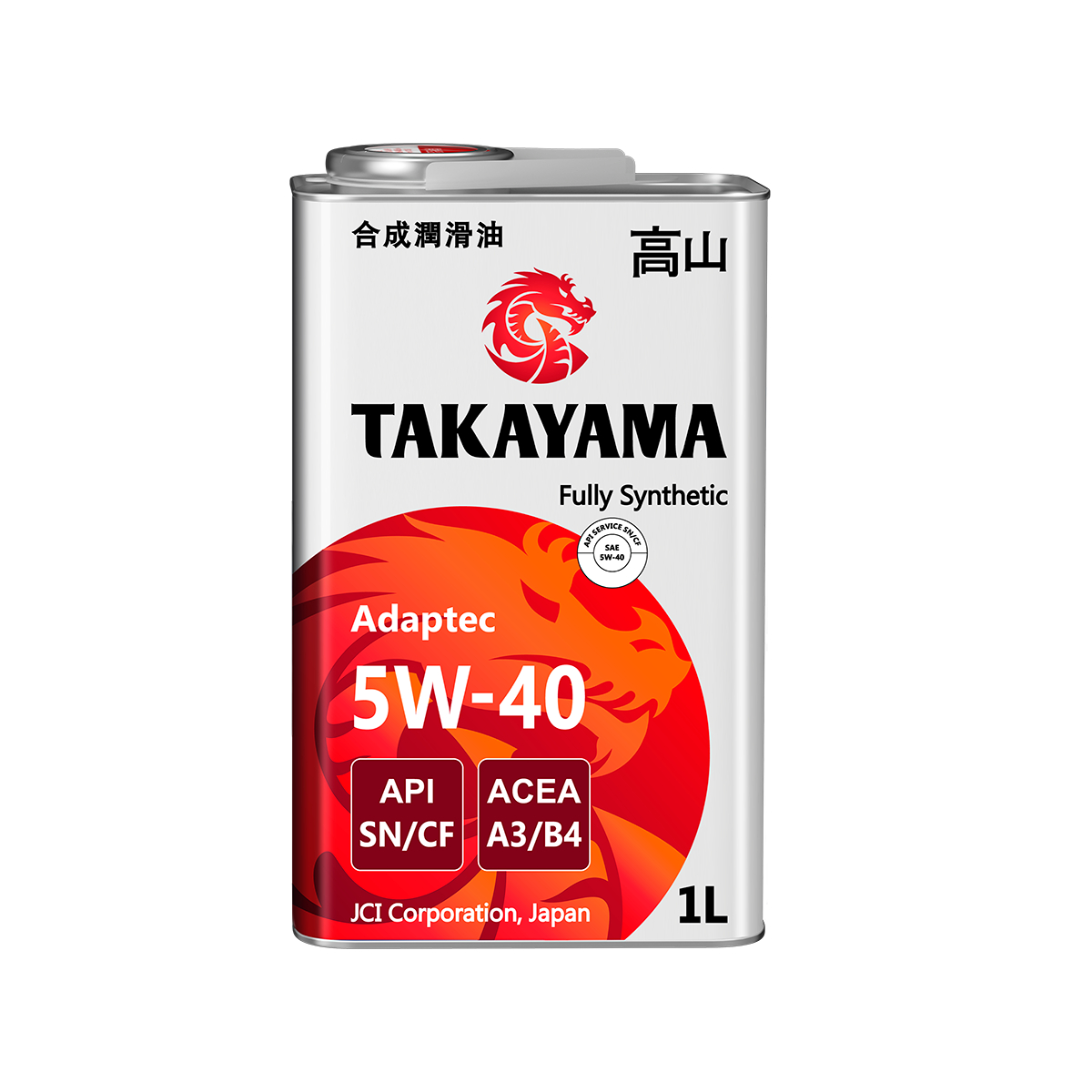 TAKAYAMA ADAPTEC 5W-40 A3/B4 SN/CF 1 л