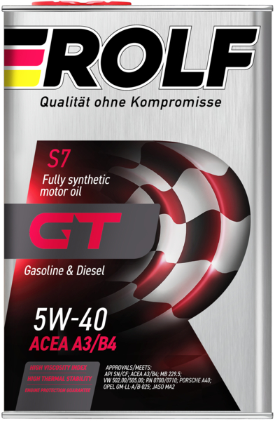 ROLF GT SAE 5W-40 API SN/CF, 4L