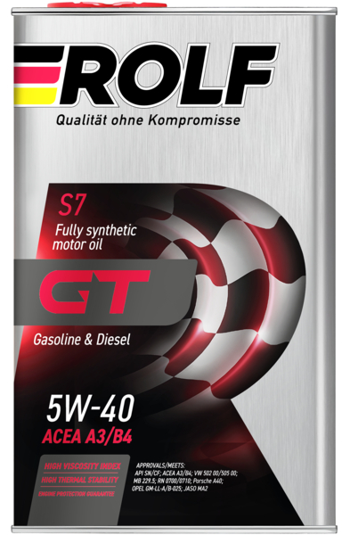 ROLF GT SAE 5W-40 API SN/CF, 1L