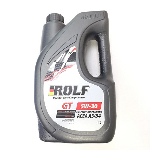 ROLF GT SAE 5W-30 ACEA A3/B4, пластик, 4L