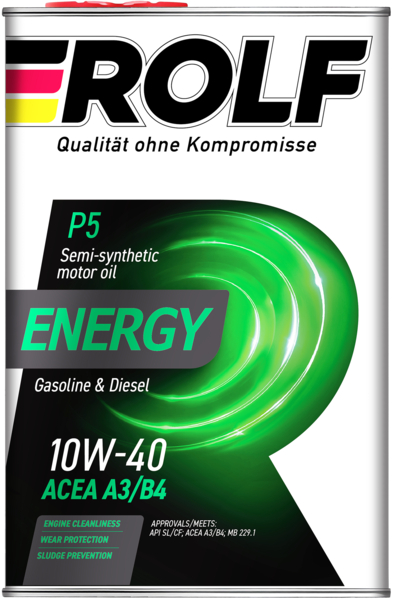 ROLF Energy SAE 10W-40, API SL/CF, 4L