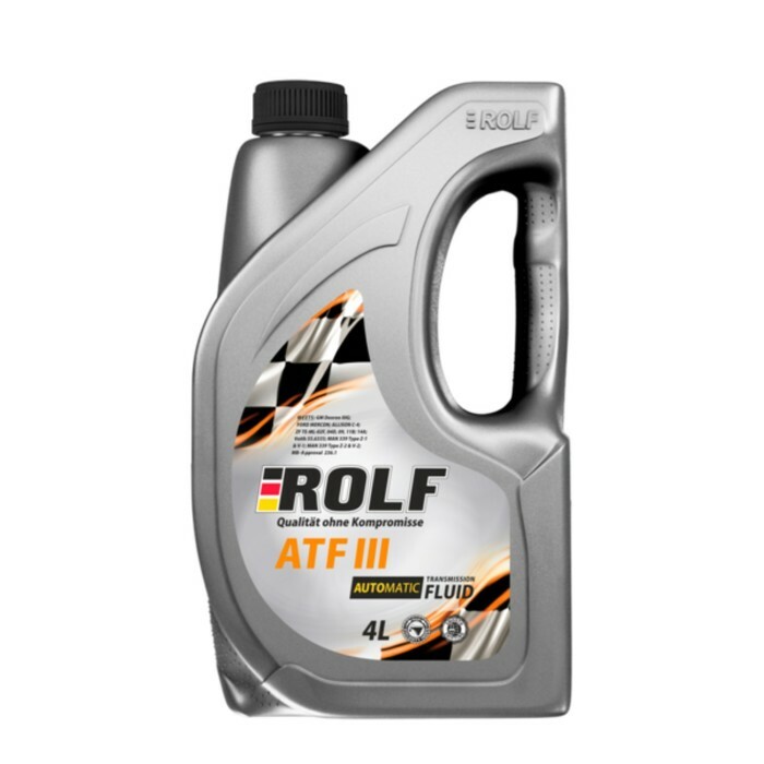 ROLF ATF III, пластик, 4L