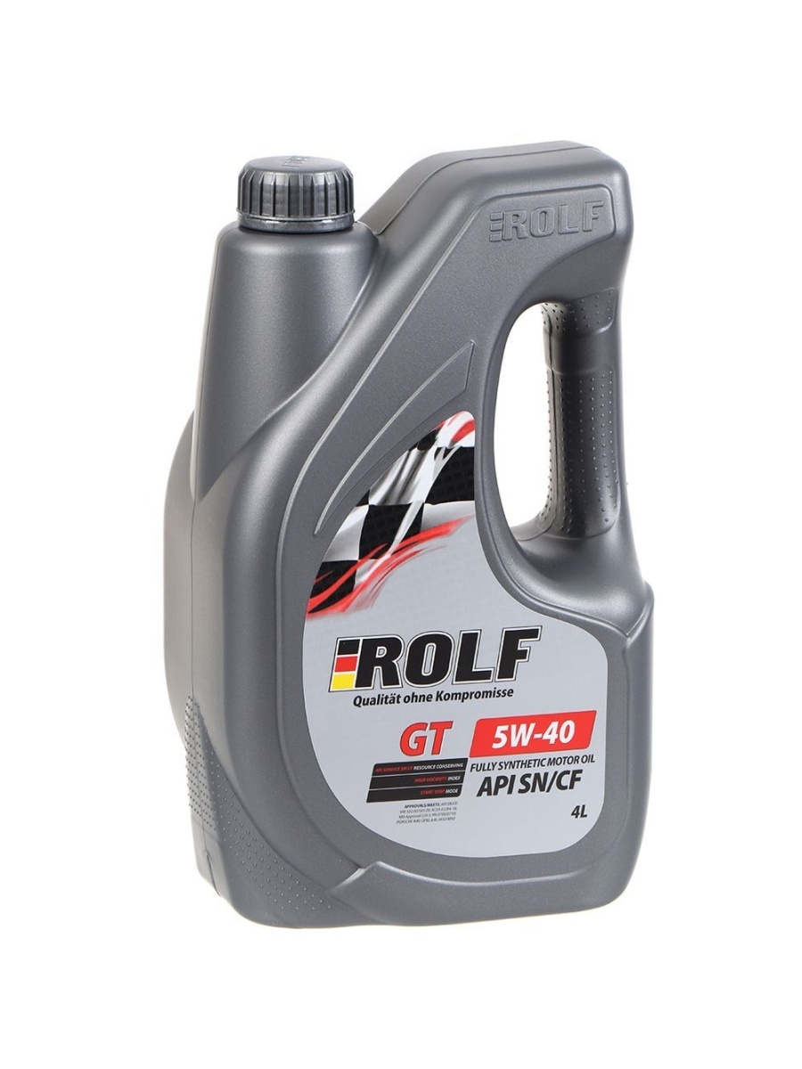 ROLF GT SAE 5W-40 API SN/CF, пластик, 4L
