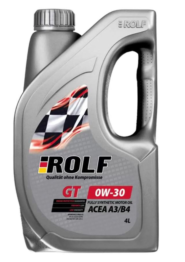 ROLF GT SAE 0W-30 API SP, ACEA A3/B4 (пластик), 4L