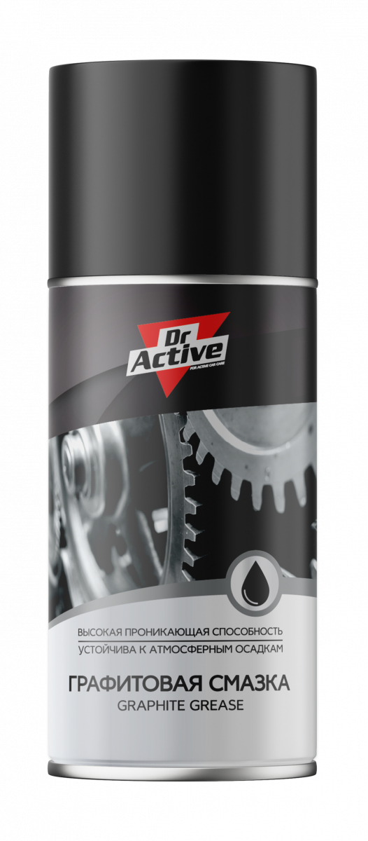 Sintec Dr. Active Графитовая смазка аэрозоль, 0,21L