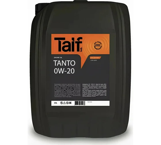 TAIF TANTO 0W-20 (SN, GF-5), 20L