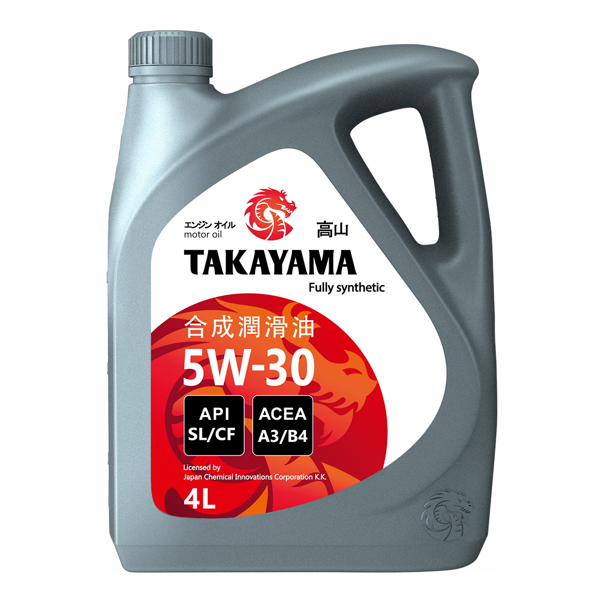 TAKAYAMA SAE 5W-30 API, SL/CF, пластик, 4L
