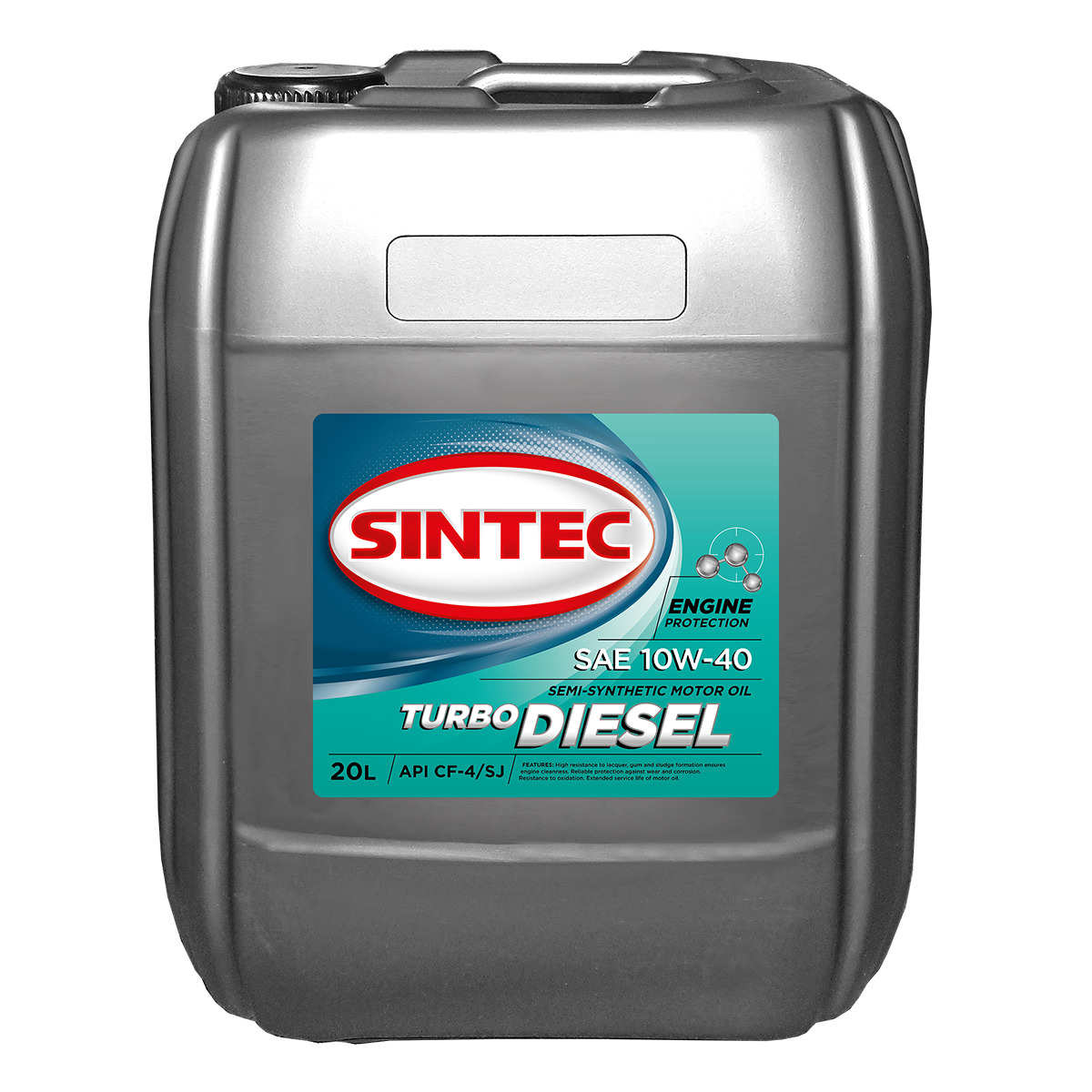SINTEC TURBO DIESEL SAE 10W-40 API CF-4/SJ, 20L