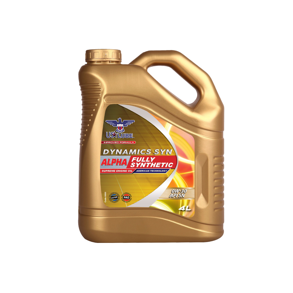 U STAR LUBE DYNAMICS ALPHA SAE 0W-30 API SN ACEA A3/B4, 4L