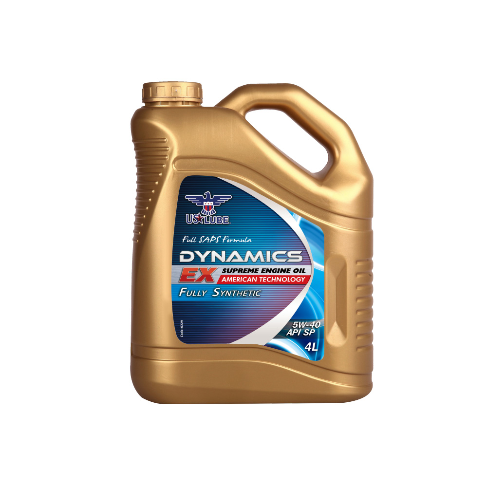 U STAR LUBE DYNAMICS EX SAE 5W-40 API SP ACEA A3/B4, 4L