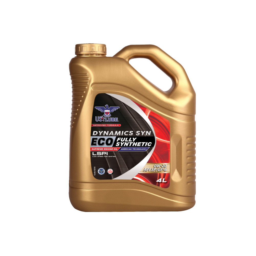U STAR LUBE DYNAMICS SYN ECO SAE 0W-20 API SP/GF-6, 4L