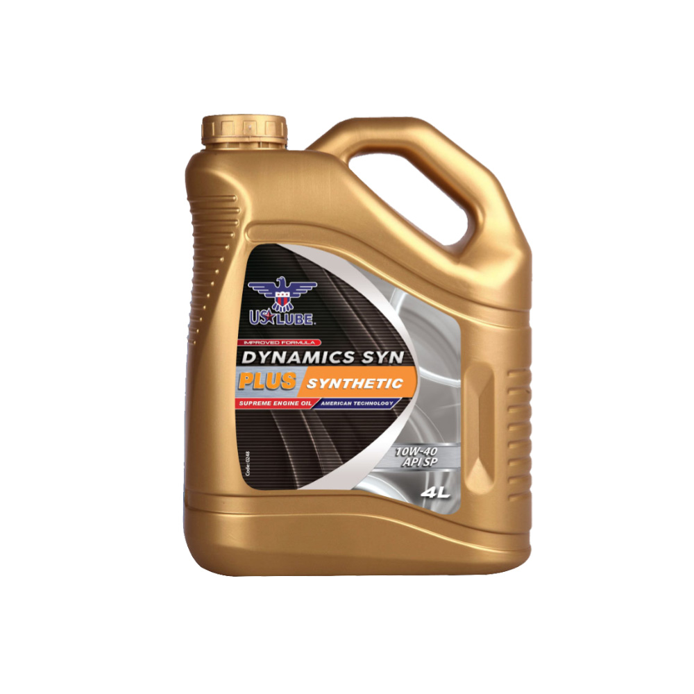 U STAR LUBE DYNAMICS SYN PLUS SAE 10W-40 API SP ACEA A3/B4, 4L