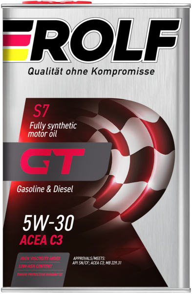 ROLF GT SAE 5W-30, API SN/CF, 4L