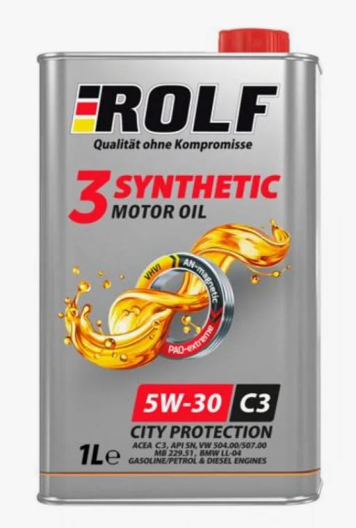 ROLF 3-SYNTHETIC 5W-30 ACEA C3, 1L