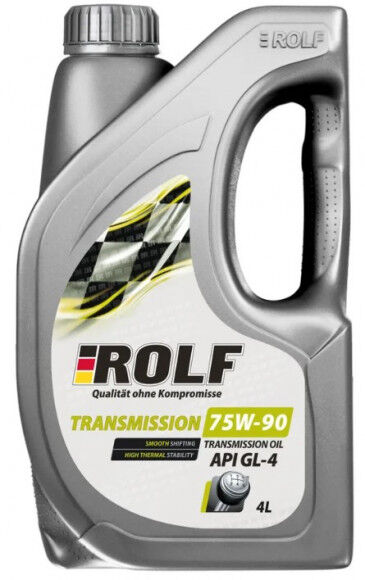ROLF Transmission SAE 75W-90, API GL-4, пластик, 4L