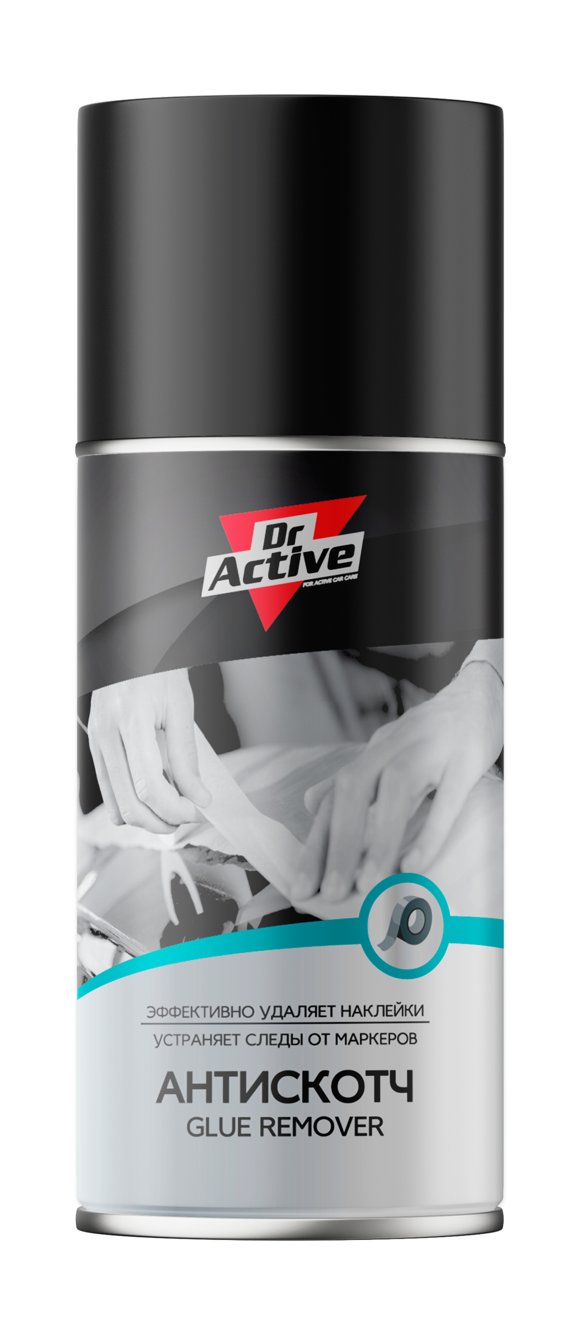 Sintec Dr. Active Быстродействующий очиститель «Антискотч» (аэрозоль), 0,21L