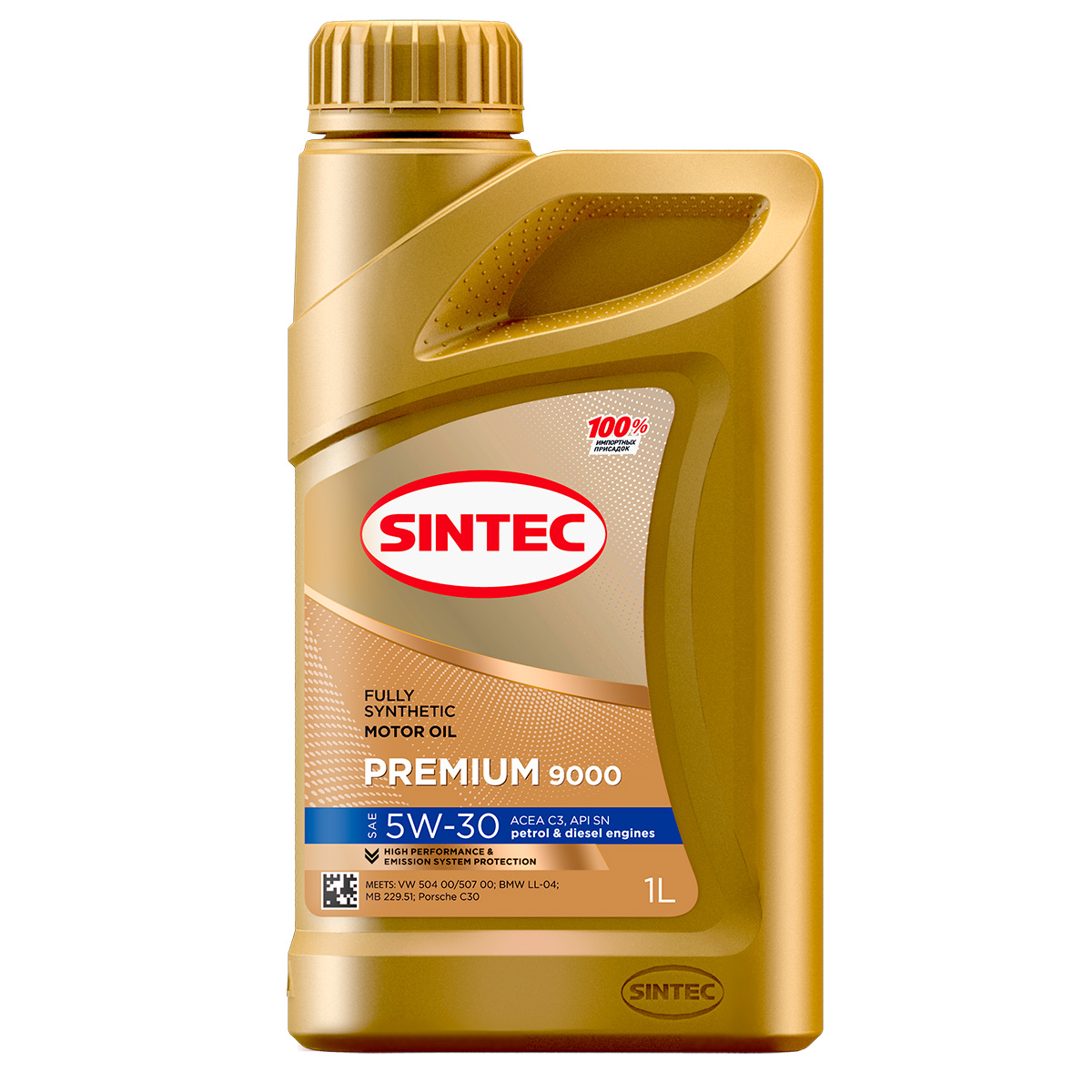 SINTEC PREMIUM SAE 5W-30 API SN ACEA C3 1л