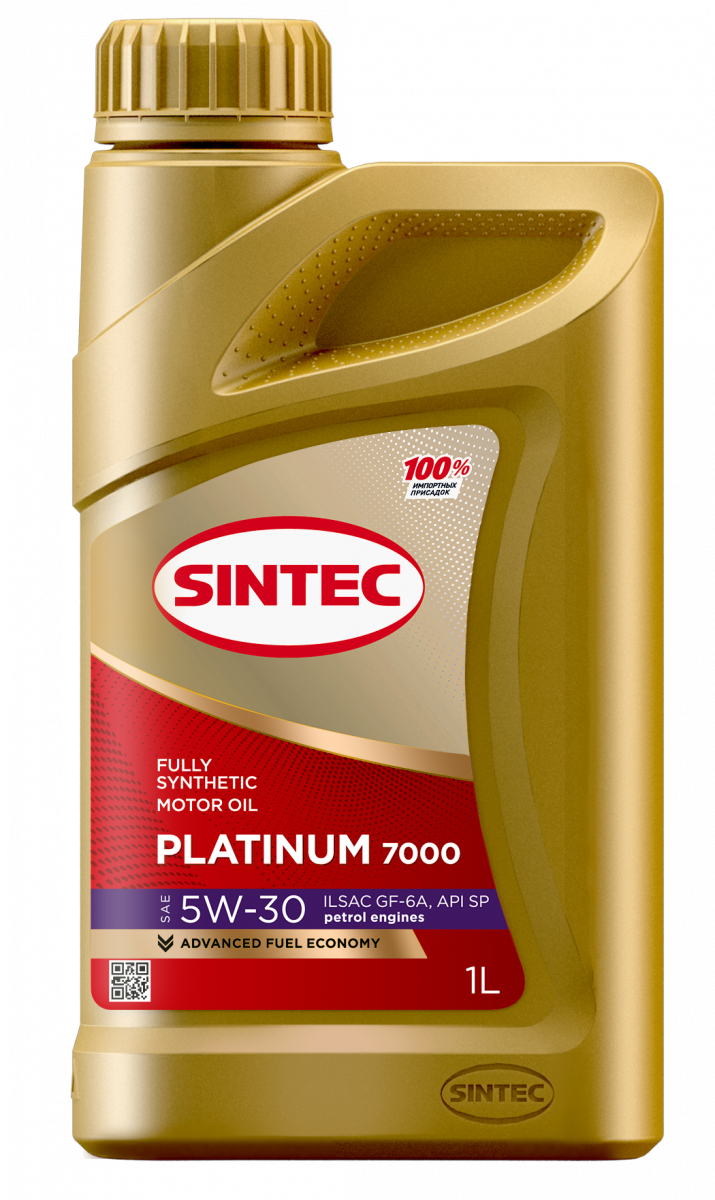 Sintec Platinum 7000 SAE 5W-30 ILSAC GF-6A API SP, 1L