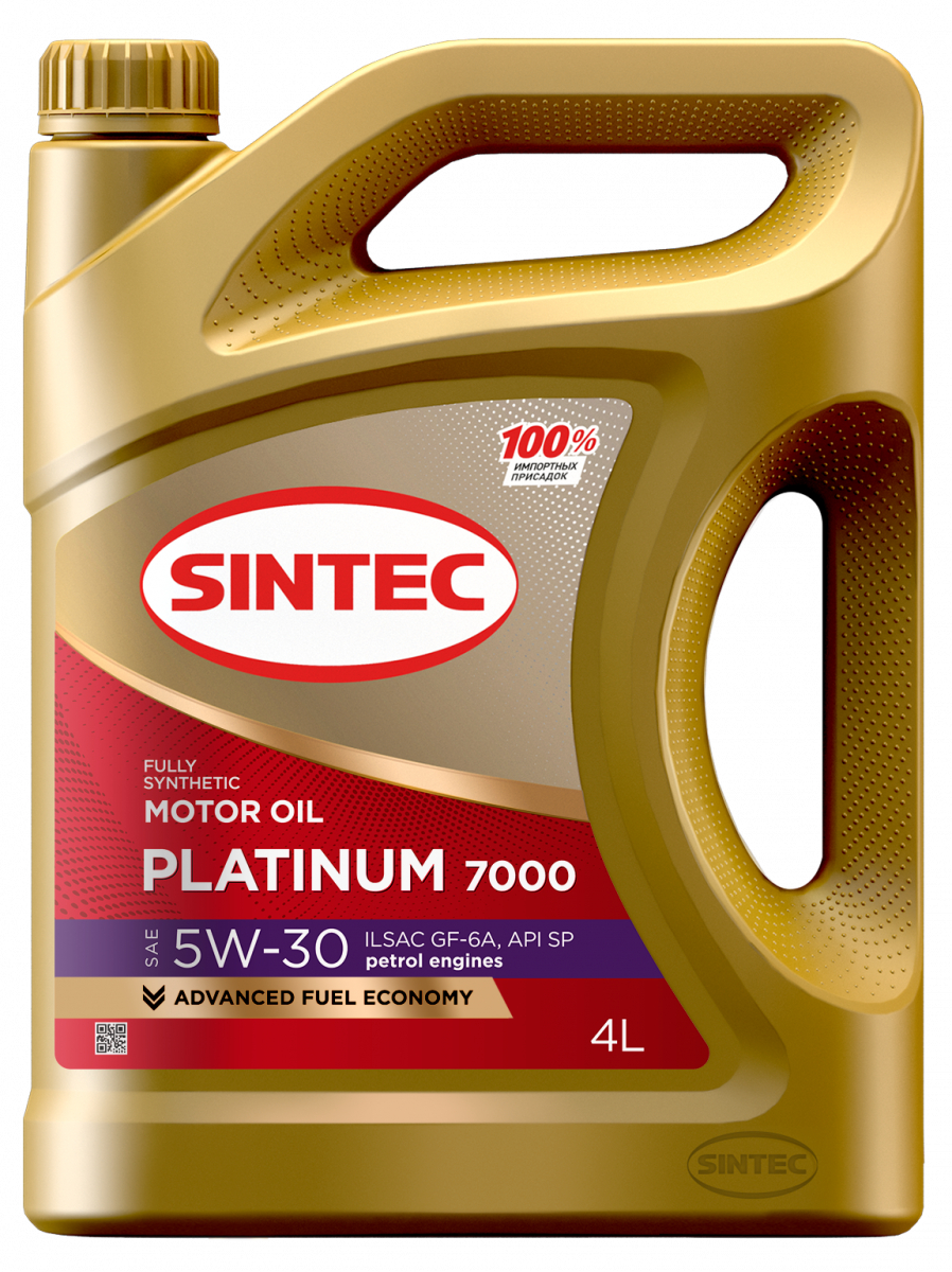 SINTEC PLATINUM 7000 5W-30 GF-6A SP 4л