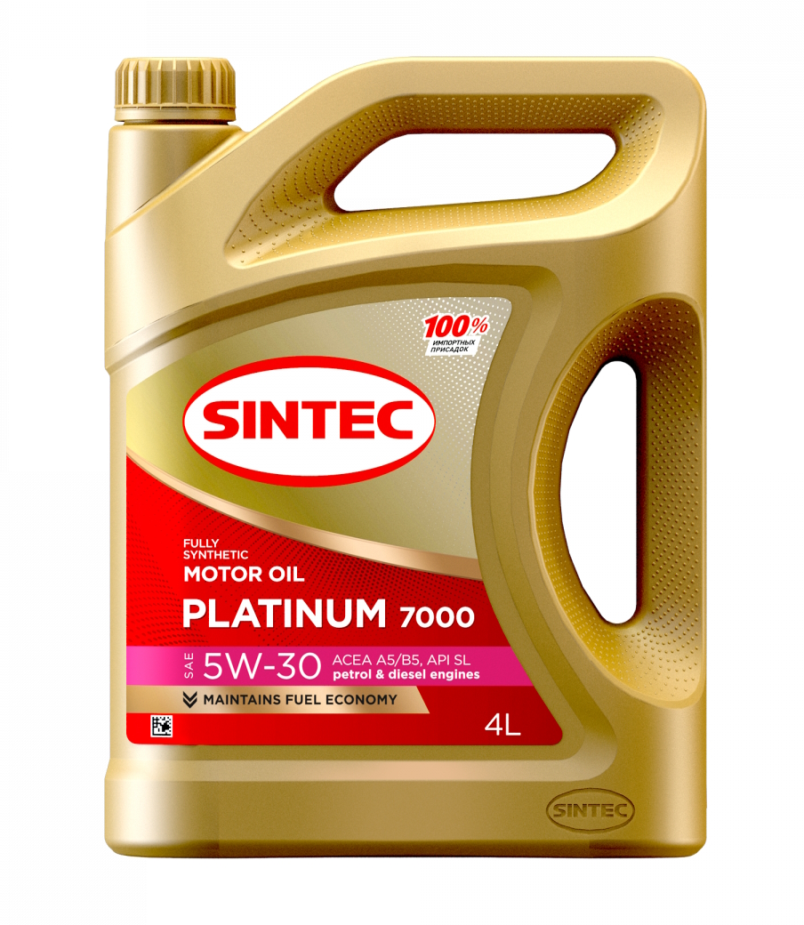 Sintec Platinum 7000 SAE 5W-30 ACEA A5/B5, 4L