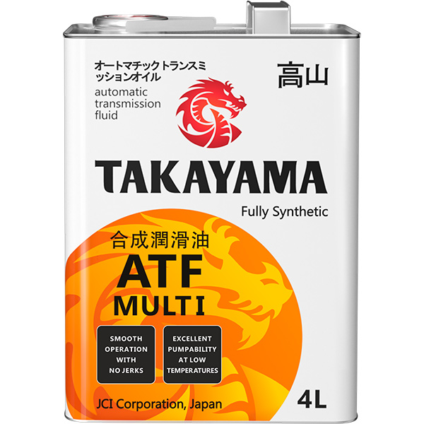 Takayama Transmission ATF Multi 4л (металл)